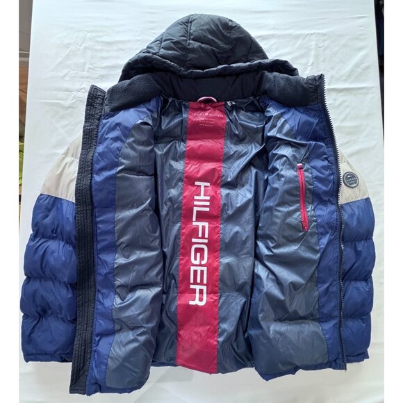 Tommy Hilfiger Men's XXL Color Block Puffer Jacket | Ultra Loft, Water/Wind Res - Picture 5 of 15